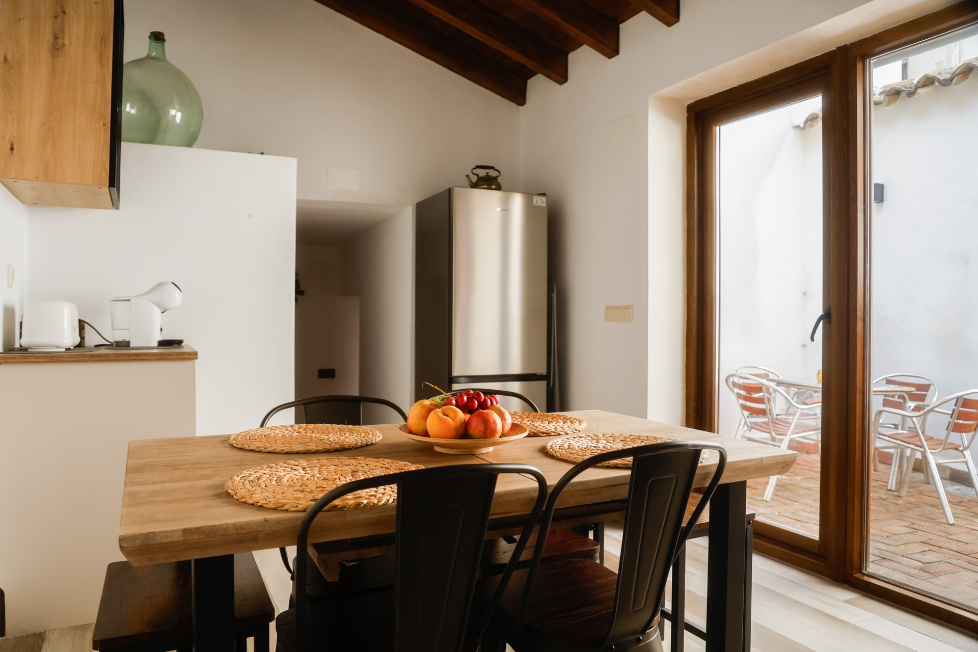 Cocina Casa Rural La Vid Requena